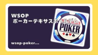 WSOP ポーカーテキサスホールデム